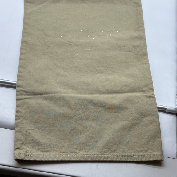 Hudson Luca Wide Leg Carpenter Size 42 Beige Paint Splatter Baggy Work Jeans NWT - Picture 12 of 16